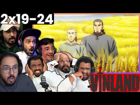 ردة فعل العرب على انمي فينلاند ساگا الحلقة 19 24 الموسم 2 Reaction Arabic Vinland Saga S2 Ep 19 24