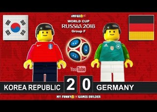  Korea Republic Vs Germany 2 0 World Cup 2018 27 06 2018 All Goals Highlights Lego Football