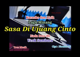  Karaoke Sasa Di Ujuang Cinto Nada Pria B Ucok Sumbara