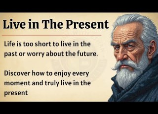  Live In The Present 7 Life Changing Lessons To Enjoy Every Moment Motivational Video