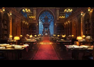 Library Ambience Rain Thunderstorm Sounds For Study Sleep Work 8 Hours