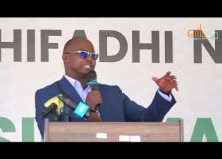 TAZAMA WAZIRI MASAUNI ALIVYOFUNGA MAADHIMISHO YA TAKA ZERO