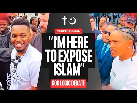 I M Here To EXPOSE Islam GodLogic Makes Muslims RUN AWAY From Debate In London