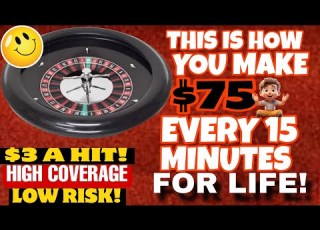  CRAZY ROULETTE STRATEGY HOW TO MAKE A QUICK 75 EVERY 15 MINUTES USING ONLY 1 CHIPS 3 A HIT