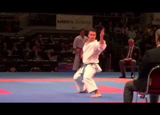  AHMED IBRAHIM MAGDY Male Kata Bronze 2014 World Karate Championships WORLD KARATE FEDERATION
