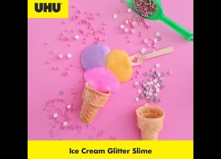  Ricetta Per L Ice Cream Glitter Slime Con UHU