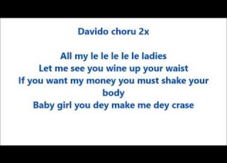Davido Ft Mafikizolo Tchelete Goodlife Lyrics