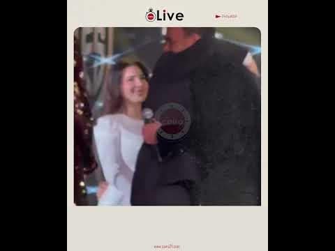 بأغنية ألف ماشاء الله عليك رامي صبري لمي عز الدين في أول ظهور بعد زواجها