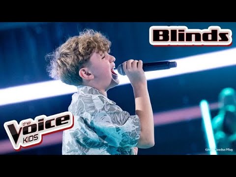 Bruno Mars Grenade Luca Blinds The Voice Kids 2025