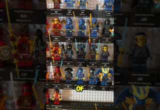 جميع مجسمات جاي من نينجاغو المصغرة التي ص نعت على الإطلاق Afol Legoninjago