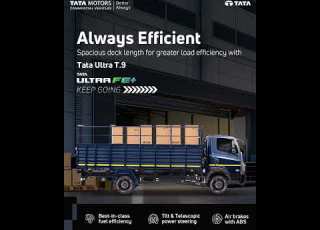  Tata Ultra T 9 Built For Bigger Loads Better Control And Maximum Efficiency