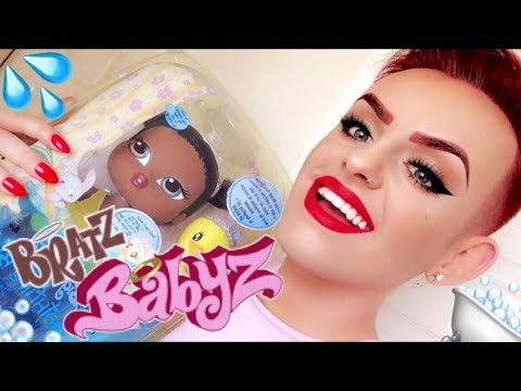 BRATZ BIG BABYZ BATHTIME BLITZ SASHA DOLL UNBOXING REVIEW AzDoesMakeUp