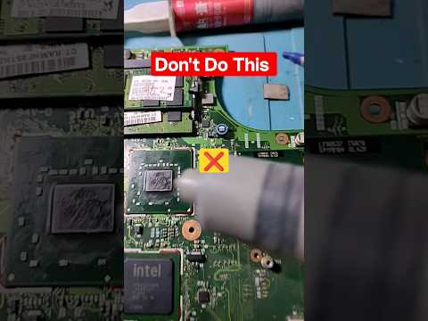 Thermal Paste Don T Put On Laptop Chip It S Dangerous For Laptop Macnitesh Laptop Themalpaste