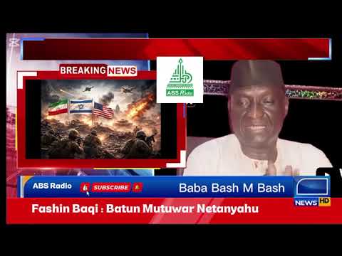 Fashin Baƙi Batun Mutuwar Netanyahu Baba Bash M Bash