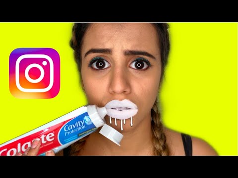 جربت اغرب خمس نصائح تجميلية شفتها على الانستقرام للبنات فقط