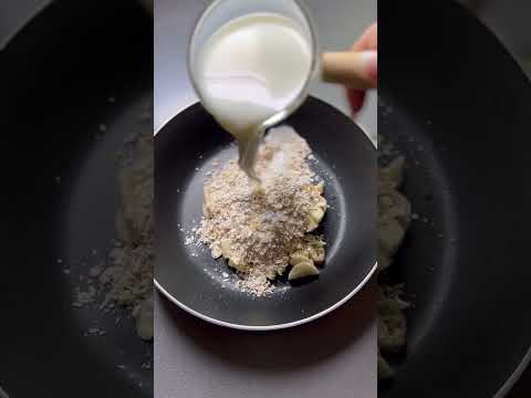 شوفان بالموز فطور صحيه