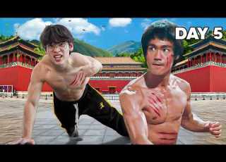 I Survived BRUCE LEE S Training For 7 Days