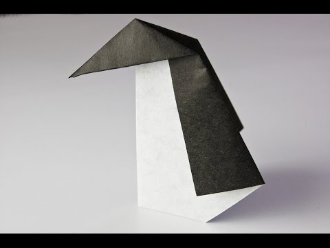 Cómo Hacer Un Papel Pingüino Origami