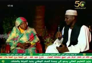 زيارة للفنانة أم بلينا السنوسي في الأبيض حوار وغناء