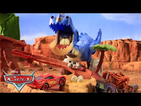 Lightning McQueen And Mater S Dinosaur Course Adventure Pixar Cars Disneyjr