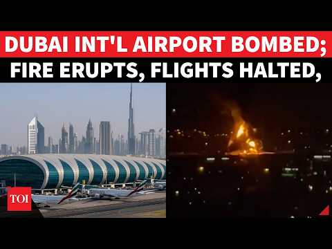 IM KINO Erneut Bombenanschlag Auf Den Internationalen Flughafen Dubai Drohne Löst Feuer Aus Fl