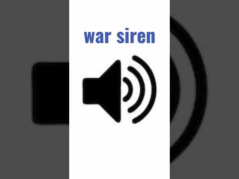 War Siren Sound War Siren Soundeffects