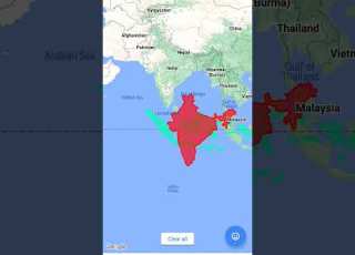 India Vs Indonesia Size Comparison India Indonesia Geography Maps Map Shorts World Mapping