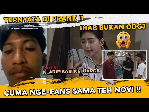 PERNYATAAN KELUARGA TERNYATA IHAB NORMAL BUKAN ODGJ OBSESI SAMA TEH NOVI PRATIWI NOVIYANTHI