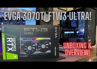  EVGA GeForce RTX 3070TI FTW3 ULTRA Graphics Card Unboxing Overview