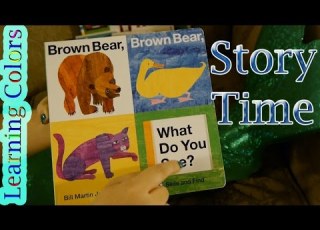 Brown Bear Brown Bear What Do You See By Eric Carle Read Aloud Story Time With A Mermaid