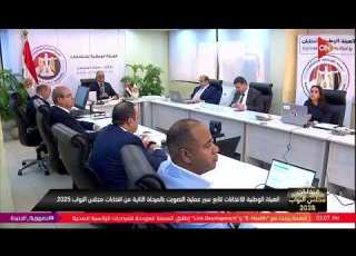 انتخابات مجلس النواب 2025 الهيئة الوطنية للانتخابات تتابع سير عملية التصويت بالمرحلة الثانية