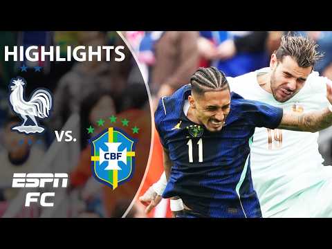 France Vs Brazil Full Game Highlights ESPN FC