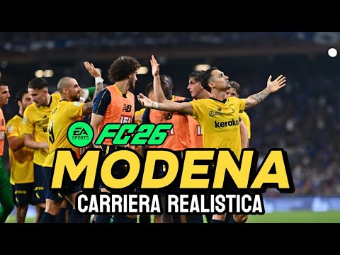 Juve Stabia VS Modena Serie B G 1 Carriera Simo FC26 Juve Stabia VS Modena Serie B G 1 Carriera Simo FC26