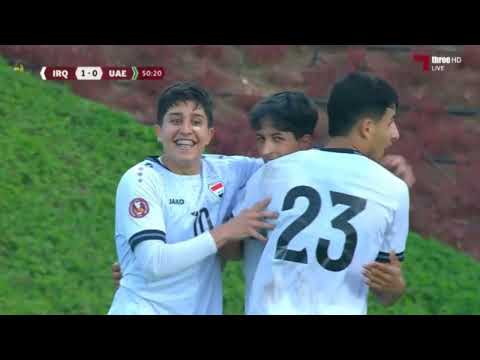 هدف العراق في الامارات اليوم هدف احمد عايد