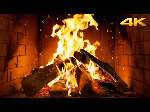 The MOST Calming FIREPLACE With Tranquil FIRE Glow RUSTLING Flames For RESTFUL Night SLEEP The MOST Calming FIREPLACE With Tranquil FIRE Glow RUSTLING Flames For RESTFUL Night SLEEP