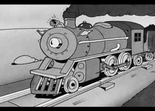  Popeye Saves Olive From The Train