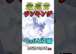 最高音ランキング ウォルピス編 音楽 Music 曲 曲紹介 アーティスト 高音 歌い手 ウォルピスカーター