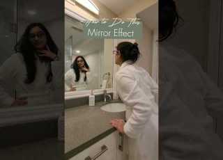  How To Do This Trending Mirror Reflection Effect Using Your Phone Capcut Video Editing Tutorial