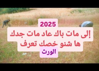 ارث الأحفاد من تركة الجدة أو الجد موت الابن او البنت قبل الأب في القانون المغربي الوصية الواجبة