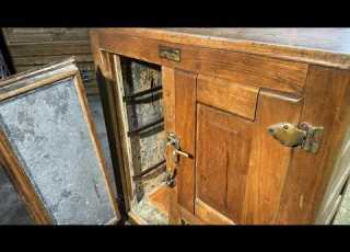  Ep 161 Satisfying Restoration Of Antique Refrigerator Furniture Restoration