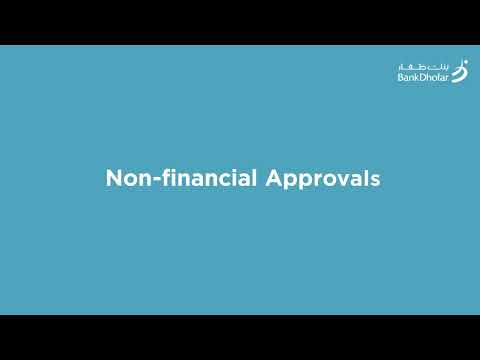 How To Approve A Service Request BankDhofar Corporate Internet Banking