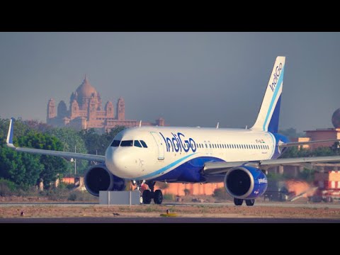 IndiGo Airlines A320neo UPCLOSE TAKEOFF