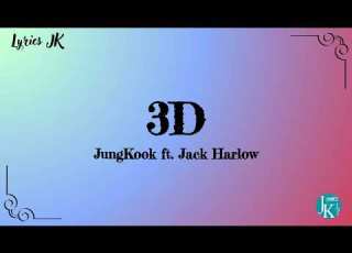  Jungkook 정국 3D Lyrics Feat Jack Harlow