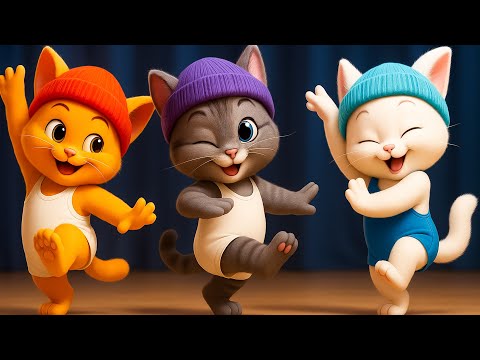 Dudi Dudi Dam Dam Dance 2 Dodi Dodi Dum Dum Kids Dance Funny Kitten Kids Videos Baby Rhymes