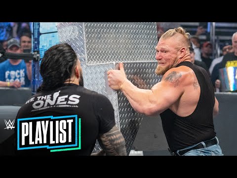 Roman Reigns Vs Brock Lesnar Craziest Brawls WWE Playlist