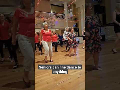Seniors Line Dance To Any Song Shorts Seniors Line Dance To Any Song Shorts