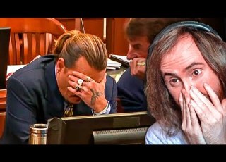 Johnny Depp Lawyer VS Amber Heard Expert In FIERY Cross Examination Asmongold Reacts