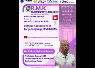  Generic Talk Series 46 On Defence Applications Of Large Language Models LLMs