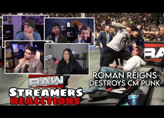 Roman Reigns DESTROYS CM Punk Streamers React Wwe