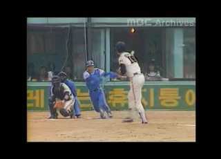  Korean Baseball KBO 1983 Korean Series Game 1